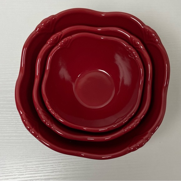 Princess House Dining Princess House 3pc Pavillion Berry Nesting